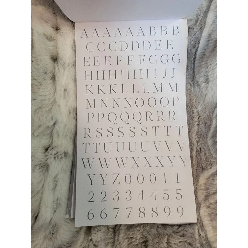 Sticker Book With 6 Sheets For Organization‎ & Planning - 8.5
